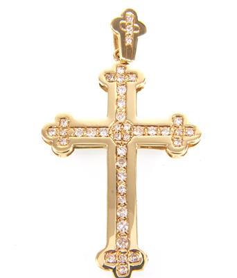 Brillant-Diamant Kreuz - Schmuck und Uhren