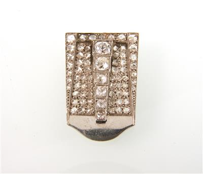 Brillantclip zus. ca. 1,4 ct - Schmuck und Uhren