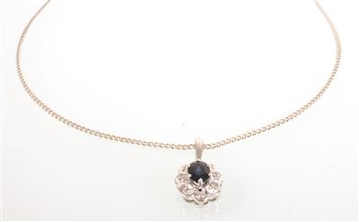 Diamantcollier - Schmuck und Uhren