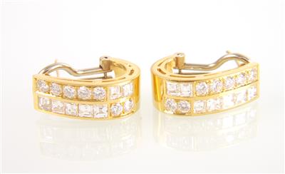 Brillant-Diamant Ohrsteckerclips - Jewellery and watches