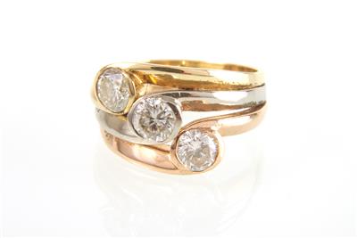 Brillant Ring zus. ca. 1,40 ct - Gioielli e orologi