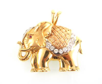 Anhänger "Elefant" - Jewellery and watches