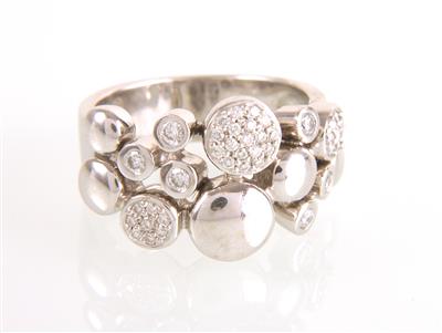 Brillant-Ring zus. ca.0,55 ct - Schmuck und Uhren