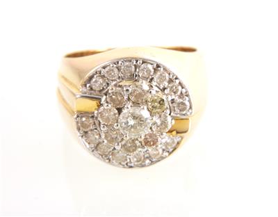 Brillant Ring zus. ca.1,10 ct - Schmuck und Uhren