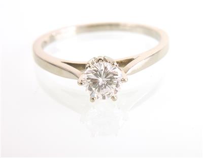 Brillant Solitär ca.0,50 ct - Schmuck und Uhren