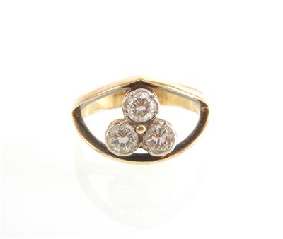 Brillantring zus. ca. 0,60 ct - Gioielli e orologi