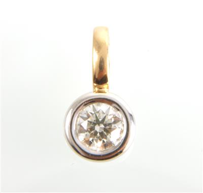 Brillant Anhänger 0,58 ct - Jewellery and watches