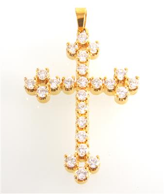 Brillant Kreuz 1,62 ct - Jewellery and watches