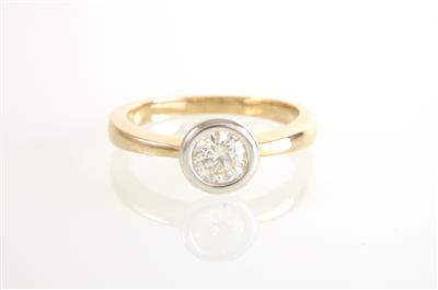 Brillant Solitär 0,54 ct - Jewellery and watches