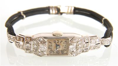 Diamantuhr zus. ca. 0,80 ct - Jewellery and watches