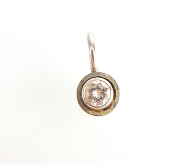 Brillantanhänger ca. 0,10 ct - Jewellery and watches