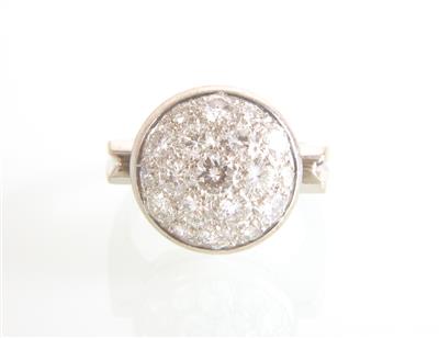 Brillant Ring zus. ca. 1,20 ct - Jewellery and watches