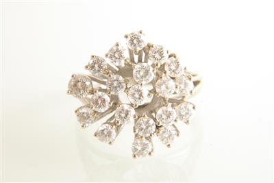 Brillantring zus. 1,72 ct - Schmuck und Uhren