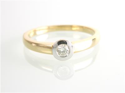 Brillansolitär 0,15 ct - Jewellery and watches