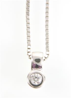 Brillantcollier 0,15 ct - Jewellery and watches