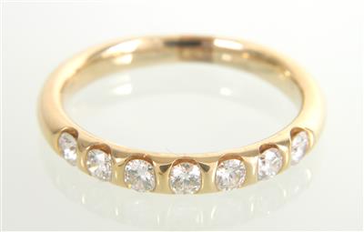 Brillant Memoryring zusammen ca. 0,65 ct - Gioielli e orologi