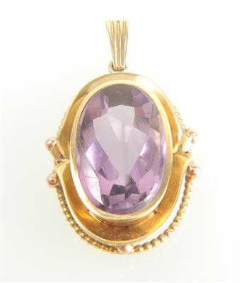 Amethystanhänger ca. 10 ct - Jewellery and watches