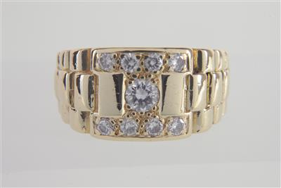 Brillantring zus. ca. 0,55 ct - Gioielli e orologi