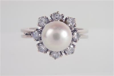 Brillantring zus. ca. 1 ct - Schmuck und Uhren