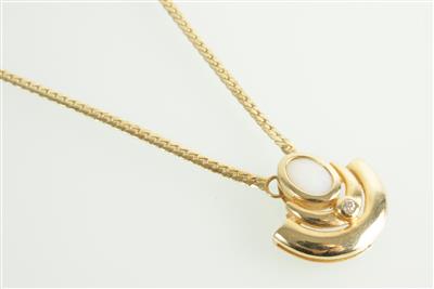 Brillantcollier - Schmuck und Uhren