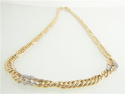 Diamantcollier - Klenoty a Hodinky