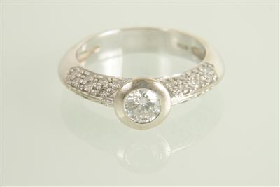 Brillantring zus. ca. 0,80 ct - Gioielli e orologi