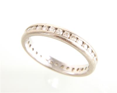 Brillantmemoryring zus. 0,70 ct - Jewellery and watches