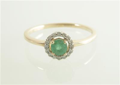 Brillantring zus. 0,09 ct - Klenoty a Hodinky