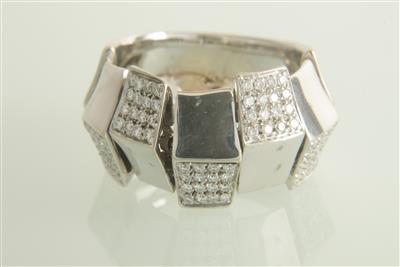 Brillantring zus. ca. 0,55 ct - Gioielli e orologi