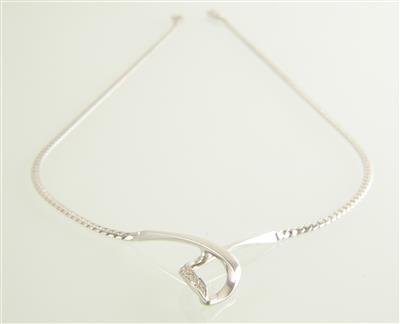 Diamantcollier - Klenoty a Hodinky