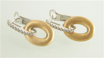 Brillantohrclips zus. ca. 0,20 ct - Gioielli e orologi