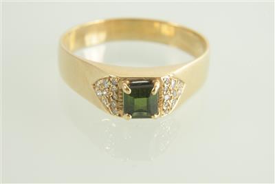 Diamantring zus. ca. 0,10 ct - Klenoty a Hodinky