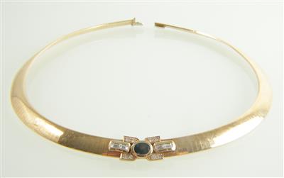 Brillant Diamant Saphircollier - Jewellery and watches