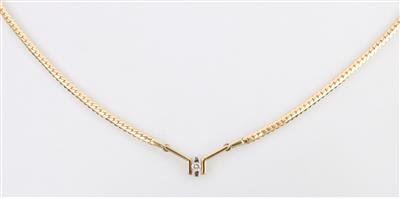 Brillantcollier 0,14 ct - Jewellery and watches