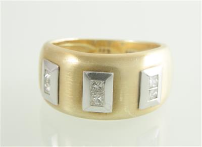 Diamantring zus. 0,36 ct - Gioielli e orologi