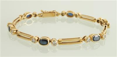 Brillant Saphirarmkette - Jewellery and watches