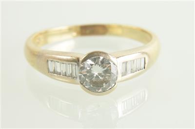 Brillant-Diamantring zus. ca.0,75 ct - Gioielli e orologi