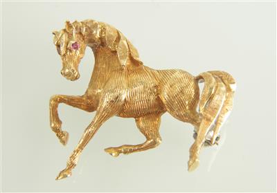 Brosche "Pferd" - Jewellery and watches