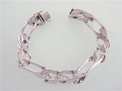 Brillantarmkette zus. ca. 1,15 ct - Gioielli e orologi