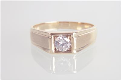 Brillantsolitär ca 0,45 ct - Jewellery and watches