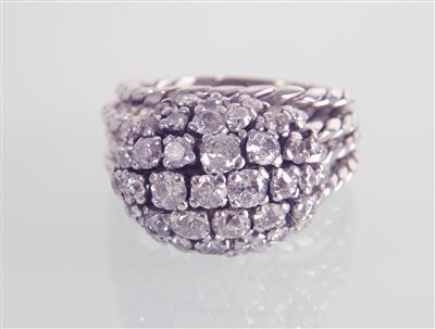 Diamantring zus. ca. 1,50 ct - Klenoty a Hodinky