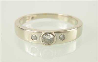 Brillantring zus. ca. 0,25 ct - Jewellery and watches