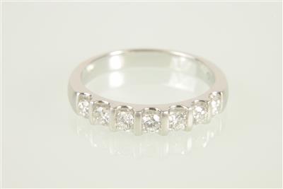 Brillantring zus. ca. 0,55 ct - Schmuck und Uhren