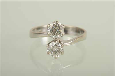 Brillantring zus. 1,03 ct - Klenoty a Hodinky