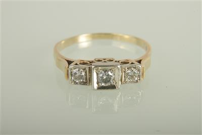 Brillantring zus. ca. 0,35 ct - Gioielli e orologi