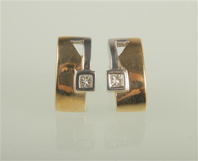 Diamantohrstecker zus. ca. 0,10 ct - Klenoty a Hodinky