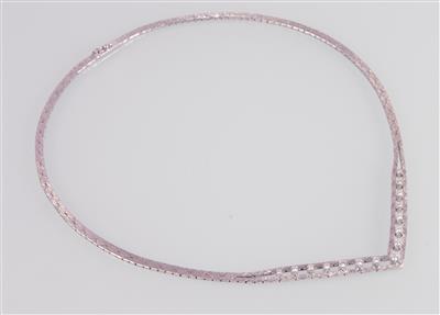 Brillantcollier zus. 0,67 ct - Sperky