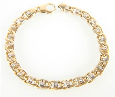 Brillantarmkette ca.0,45 ct - Jewellery and watches