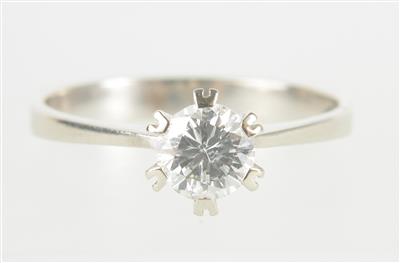 Brillantsolitär 0,62 ct - Jewellery and watches