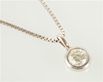 Brillantcollier ca. 0,60 ct - Jewellery and watches